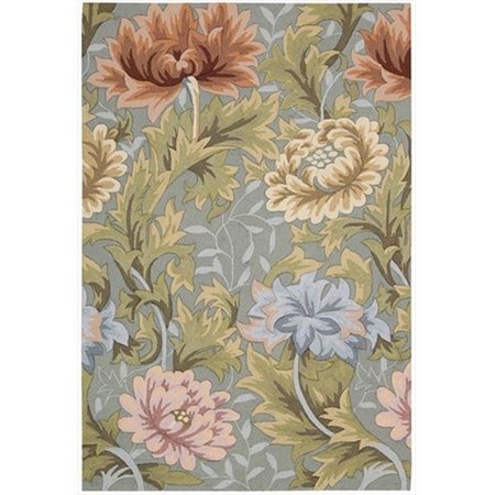 NOURISON Nourison 13723 Fantasy Area Rug Collection Slate 2 ft 6 in. x 4 ft Rectangle 99446137234